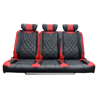 Conversion de siège RV Bronze Chariot pour camping-cars et caravanes ; transforme les modèles officiels Ford Transit, Maxus V80, Pioneer en lit pliant