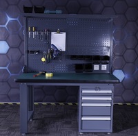 2024 prix du fabricant établi antistatique robuste avec tiroir à quatre couches et prises Table de soudage bureau d'atelier