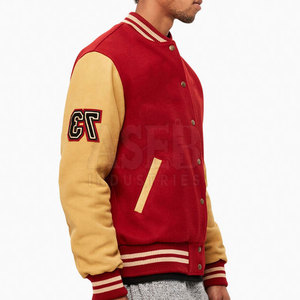 Chaqueta de Letterman barata de nueva moda con el precio más barato Ropa de hombre de nuevo diseño Chaqueta de Letterman - Product Image 6