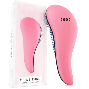 Brosses à <span class=keywords><strong>cheveux</strong></span> démêlantes pour adultes et enfants, accessoire de coiffure pour <span class=keywords><strong>cheveux</strong></span> naturels <span class=keywords><strong>bouclés</strong></span>, lisses, humides ou secs, offre spéciale - Product Image 1