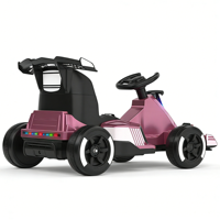 Voiture électrique intelligente à quatre roues pour enfants, kart de course intuitif avec commandes faciles d'accès pour les enfants