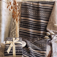Nappe de restaurant en tissu Jacquard, vente en gros, design personnalisé, couverture de table, faible MOQ