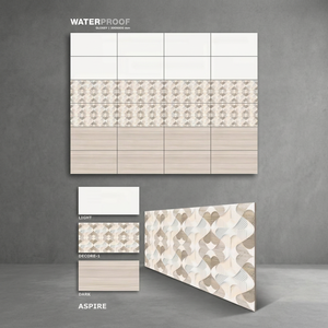 Carreaux muraux de haute qualité 12x24 à motif floral, encre numérique émaillée, 300x600mm, antidérapants pour extérieur, hall, intérieur, salle de bain, centre commercial - Product Image 5