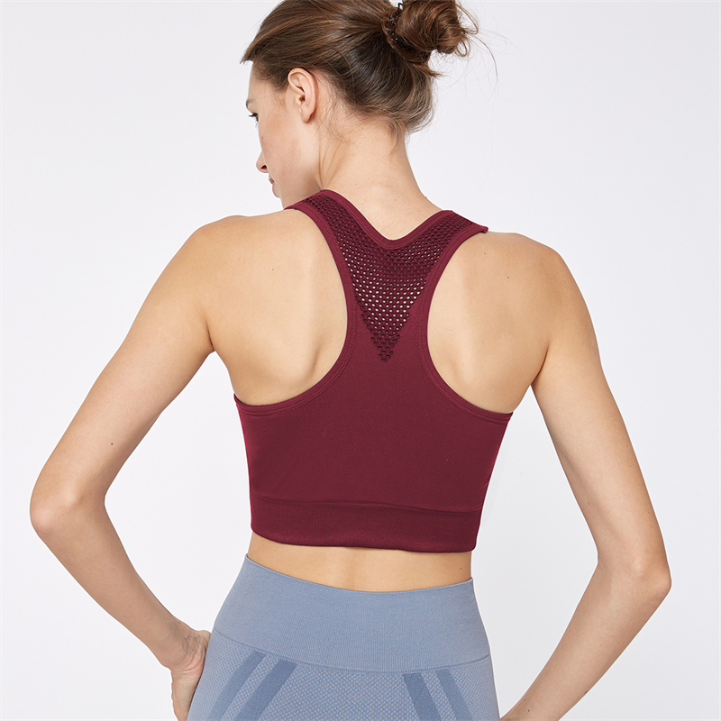 New Product  Hot  Sexy  Factory Wholesale Women Seamless Bandeau Strapless Girl fitness 4 colors bra