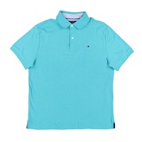 T-shirt décontracté pour homme en jersey imprimé interlock coton bambou, col rond, manches courtes, respirant, anti-rétrécissement, tailles S M L