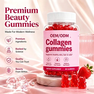 Caramelle Gommose Vegane al Collagene con Biotina e Zinco, Etichetta Privata, Produzione OEM, Supporto per Pelle e <span class=keywords><strong>Capelli</strong></span> - Product Image 5
