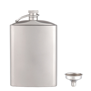 Petaca de Titanio de Diseño Chino, Capacidad de 260 ml (8.8 oz), para <span class=keywords><strong>Accesorios</strong></span> de Camping al Aire Libre - Product Image 1
