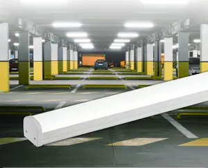 Alta luminosità in alluminio scuola interna Ip65 4ft 36w 8ft 60w Batten tubo a Led vapore luce impermeabile