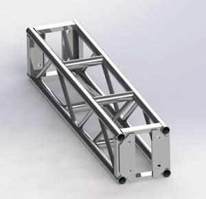 Perno de aluminio Truss 238*238mm Fácil instalación Etapa DE BODA Truss de peso ligero Truss de iluminación pequeño - Product Image 1