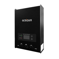 GCSOAR-Contrôleur de charge solaire MPPT 100A avec conception refroidie par air ultra silencieuse, fonctionnement plus stable