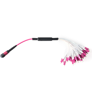 Dây Vá Sợi Quang MPO LC Sợi Quang Cáp Fanout Nam OM4 Cáp Quang 8 Lõi Đầu Nối Nhanh - Product Image 1