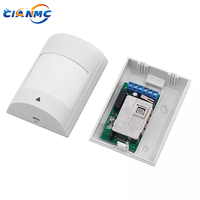 Dinding dipasang DC10-16V kabel tirai PIR detektor gerak Sensor untuk sistem Alarm