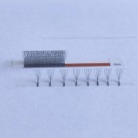 Extensions de cils en U W6D de haute qualité, cils denses 0,07 mm C CC D L M LC LD LB, marque privée