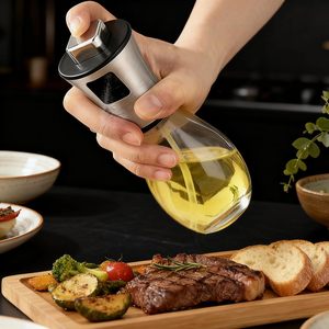 Kitchen Gadgets 200ml Glass Olive <b>Oil</b> Sprayer Mister Container Camping Bbq Baking Roasting <b>Spray</b> <b>Bottle</b> Dispenser - Product Image 2