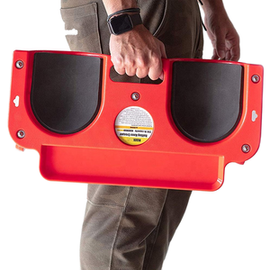 Outils industriels de qualité supérieure : Patins de protection pour genoux, Roulettes pour chariots de chantier, Roues en mousse plastique, Kit de pose de carrelage inclus - Product Image 1