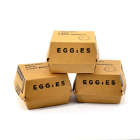 KFC-caja de embalaje de comida rápida, papel de impresión personalizado, patatas fritas, hamburguesa, venta al por mayor