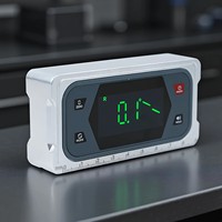 Niveau laser infrarouge 2 lignes DIY ETOPOO DC02Z, dispositif de nivellement manuel intérieur à angle droit de 90 degrés