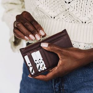 Cartera de Cuero Genuino con Cremallera para Tarjetas de Crédito y Visa, de Bajo Precio y Venta Caliente (ODM) - Product Image 3