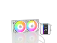 Alseye sistem pendingin air CPU, prosesor komputer Gaming 240mm dengan kipas pendingin aksial RGB