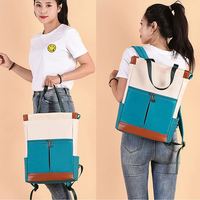 Sac à dos pour ordinateur portable Kingsons, tendance bohème, personnalisé, en nylon, pour femme, avec panneau solaire, étanche, interphone portable, grande capacité