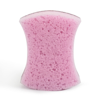 Tout nouveau produit Nouveaux produits explosifs Bonne aide pour le nettoyage de la cuisine Chiffon de nettoyage éponge en forme de taille rose
