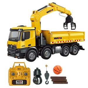 HUINA 1538 1:14 26CH Camión <span class=keywords><strong>Volquete</strong></span> de Aleación con Pinza para Madera, Juguete para Niños, Construcción de Ingeniería, Camión RC con Control por Radio y Pinza para Madera - Product Image 2