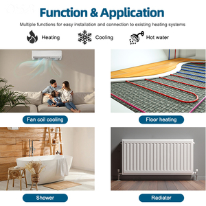 Calentador de Agua con Bomba de Calor Monobloque Inverter Inteligente con WiFi y APP, R32 R290, Independiente, para Uso en Exteriores y Hoteles, Soporte Alemán, Acero Inoxidable - Product Image 5