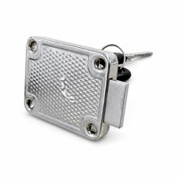 Serrure de tiroir de bureau professionnelle en alliage de zinc avec boîtier en fer pour meubles de maison et de bureau