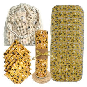 Serviettes sans papier réutilisables OEM <span class=keywords><strong>Chiffons</strong></span> de nettoyage de cuisine en coton biologique écologique pour <span class=keywords><strong>Amazon</strong></span> Offre Spéciale Serviettes sans papier non blanchies - Product Image 5