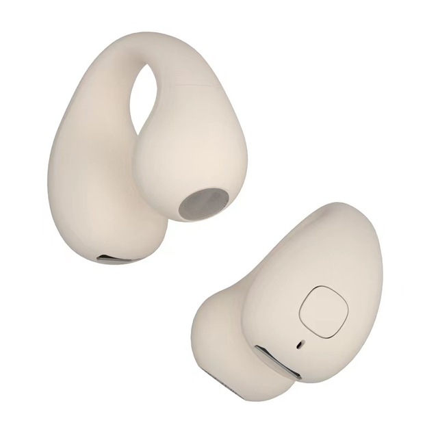 Customized A6 Binaural OWS Wireless Ear Clip for 5.3 LED Indicator Sports Earphones IPX4 Waterproof Low Latency Type-C