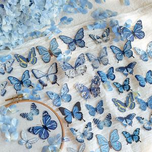 Paquete <span class=keywords><strong>de</strong></span> 20 Pegatinas Decorativas Vintage <span class=keywords><strong>de</strong></span> la Serie Butterfly Fabric Book para Manualidades - Product Image 1