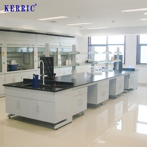 Banc de travail et table de <span class=keywords><strong>laboratoire</strong></span> <span class=keywords><strong>en</strong></span> métal <span class=keywords><strong>pour</strong></span> les études de chimie, physique et biologie à l'école, à l'université et au collège - Product Image 2