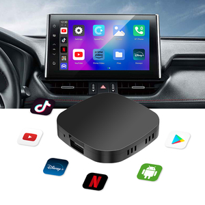 Logo personnalisé Smart USB Wireless Carplay Adapter Factory Wired Android <span class=keywords><strong>Auto</strong></span> AI BOX pour jouer en voiture - Product Image 1