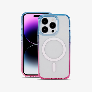 Coques <span class=keywords><strong>de</strong></span> <span class=keywords><strong>téléphone</strong></span> transparentes antichoc magnétiques avec chargeur sans fil en TPU+PC+TPE, prix d'usine, pour - Product Image 6