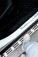 Estribos de Aluminio para Mercedes-Benz GLE 350 450 2015-2026, Diseño OE, Antideslizantes