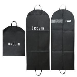 Custom Eco Men <strong>Suit</strong> Garment Dust <strong>Bag</strong> Gown Women Wedding Dress Storage <strong>Bag</strong> With Logo - Product Image 3