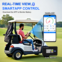 Harga Pabrik 14 Tahun Pengalaman 64V 105Ah 200Ah BMS Lifepo4 Baterai Daya untuk Baterai Golf Cart Merek DELONG 2000 Siklus