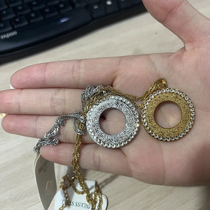   Medallón Islámico Árabe Musulmán para el Eid, Joyería de Moda de Circonita Cúbica que No se Destiñe, Acero Inoxidable Impermeable para Mujer - Product Image 3