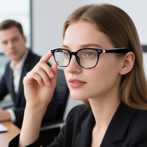 Gt35 phân cực chống ánh sáng màu xanh kính ai Dịch Điện tự động trên trợ lý giọng nói tay miễn phí ai thông minh kính với máy ảnh - Product Image 6