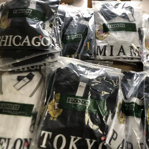 En kaliteli % 100% pamuk özel nakış Logo erkekler Polo Ralphes t-shirt Casual marka şehir Polos Laurenes Tops erkek Polo gömlekler - Product Image 1