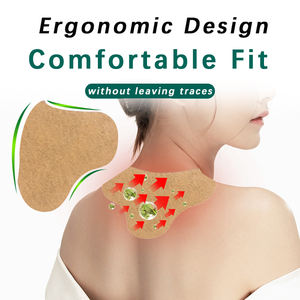 新着ナチュラルワームウッド膝パッチホット灸石膏レッグステッカー関節炎関節痛パッチ - Product Image 3