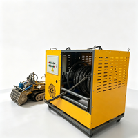 Robot de dragage chenillé étanche pour le nettoyage des sédiments des canaux fluviaux