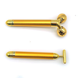<span class=keywords><strong>3D</strong></span> Multi-Winkel 24K Gold Gesichtsroller Elektrischer Gesichtsmassager zur Hautstraffung für den Heimgebrauch Körperpflege-Massagewerkzeug - Product Image 6