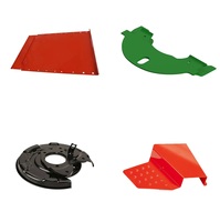 Pièces de rechange YW Hardware : Garde-boue personnalisé, Pare-vent Hay Dog, Plaque d'espacement, Cadre central métallique, Fabrication de tôlerie