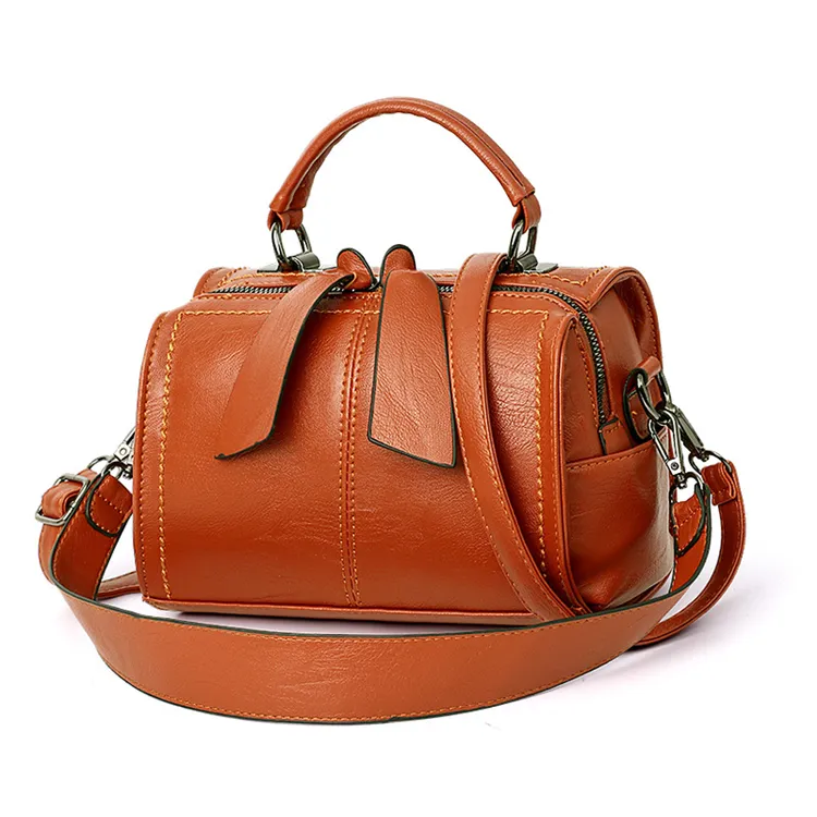 Design luxury oem classic newest brand handbag leather vintage lady bags fashion 2022