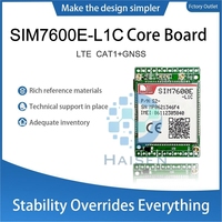 Carte mère HAISEN SIMCOM SIM7600E-L1C 4G LTE CAT1 GNSS, module de développement de communication, modem SIM7600E SIM7600 double PIN