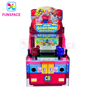 Funspace nhà máy bán buôn đồng tiền hoạt động Arcade <span class=keywords><strong>32</strong></span> inch 2 người chơi trẻ em chụp nước Video Trò chơi máy cho trung tâm trò chơi - Product Image 2