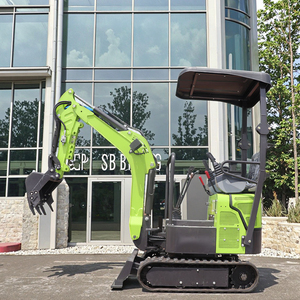 Mini excavatrice en gros, accessoires complets, moteur diesel, pelle, noyau de pompe à moteur certifié CE EPA EURO5, expédition mondiale - Product Image 1