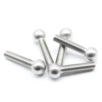 M3 M4 M5 M6 M8 M10 304 шаровая Головка из нержавеющей стали винт дистанционно управляемые детали шпилька болт для панели солнечной фиксации