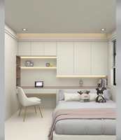 Armoire en bois moderne et confortable avec configuration polyvalente pour l'école, la villa, la chambre, le salon ou la salle de sport. Beaucoup d'espace de rangement